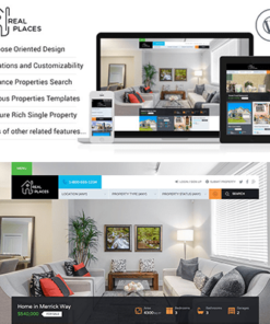 Real Places – Responsive WordPress Real Estate Theme