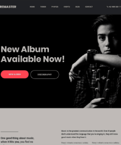Theme Junkie Remaster WordPress Theme