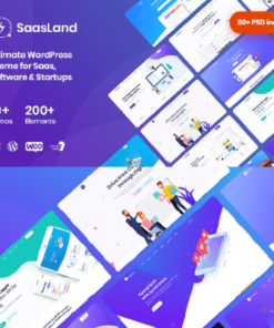 SaasLand – MultiPurpose WordPress Theme for Saas Startup Software Business