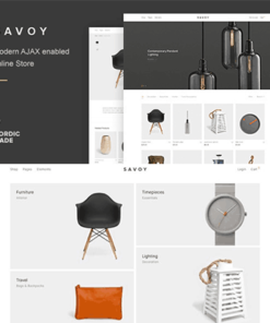 Savoy – Minimalist AJAX WooCommerce Theme
