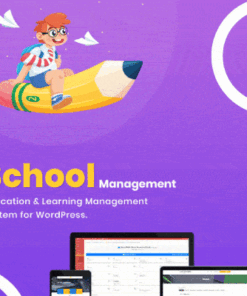 School Management – Education & Learning Management system for WordPress