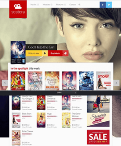 Seatera – Seat Reservation WordPress Theme
