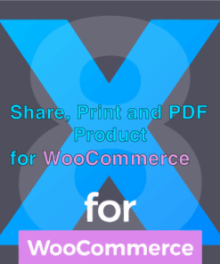 Share, Print and PDF Products for WooCommerce