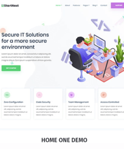 StartNext – IT & Business Startups WordPress Theme
