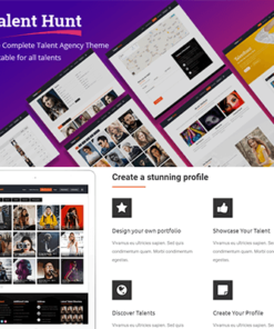 Talent Hunt – WordPress Theme for Model Talent Management Services