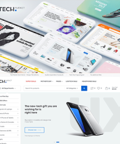 Techmarket – Multi-demo & Electronics Store WooCommerce Theme