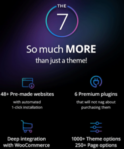 The7 — Multi-Purpose Website Building Toolkit for WordPress