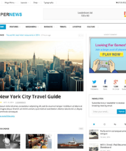 Theme Junkie SuperNews WordPress Theme