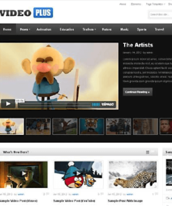 Theme Junkie VideoPlus WordPress Theme