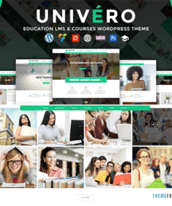 Univero Education LMS & Courses WordPress Theme