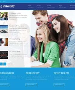 University – Education, Event and Course Theme