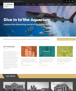 Vestige Museum – Responsive WordPress Theme