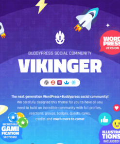 Vikinger – BuddyPress and GamiPress Social Community