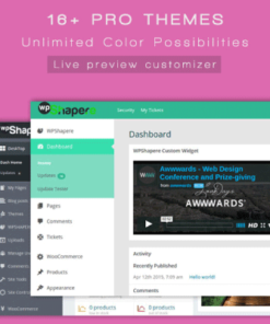 WordPress Admin Theme – WPShapere