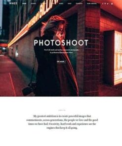 Whizz | Photography WordPress for Photography