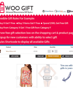 Woo Gift : Advanced Woocommerce Gift Plugin