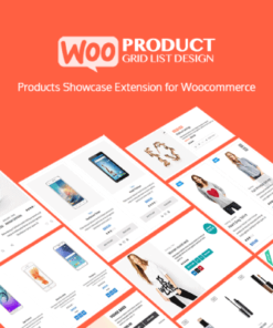 WOO Product Grid/List Design- Responsive Products Showcase Extension for WooCommerce