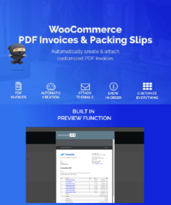 WooCommerce PDF Invoices & Packing Slips