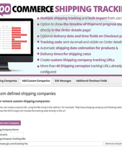 WooCommerce Shipping Tracking