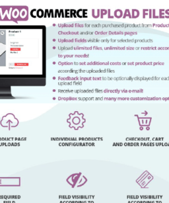 WooCommerce Upload Files