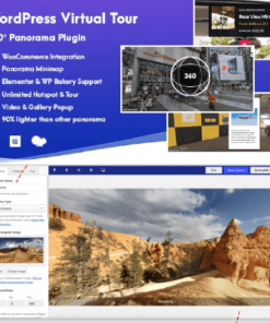WordPress Virtual Tour 360 Panorama Plugin