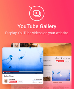 YouTube Plugin – WordPress Gallery for YouTube