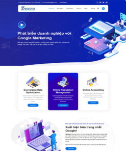 Giao Diện Website Công Ty Agency, Seo Website