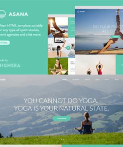 Asana – Sport and Yoga WordPress Theme