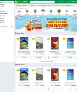 Giao Diện Website Bách Hóa Shop