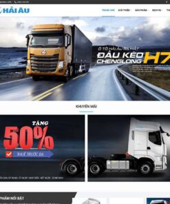 Giao Diện Website Bán Xe Tải 03