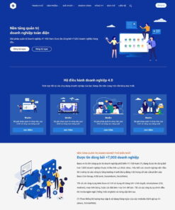 Giao Diện Website Bán Phần Mềm Doanh Nghiệp