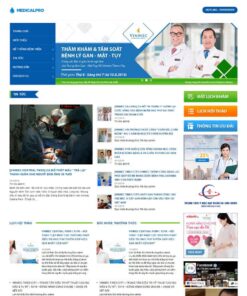 Giao Diện Website Bệnh Viện, Phòng Khám