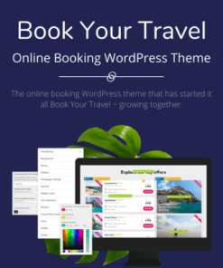 Book Your Travel – Online Booking WordPress Theme