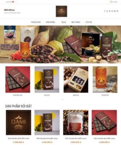 Giao Diện Website Bán Cafe 02