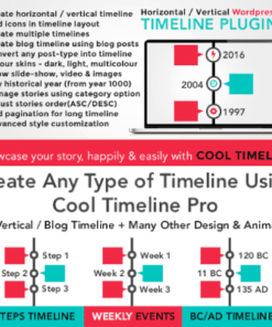 Cool Timeline Pro – WordPress Timeline Plugin