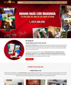 Giao Diện Website Bán Đá Muối