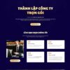 Giao Diện Website Landing Page Dịch Vụ Thành Lập Công Ty, Doanh Nghiệp