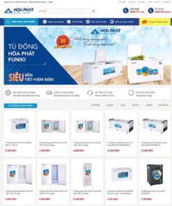 Giao Diện Website Điện Lạnh 03