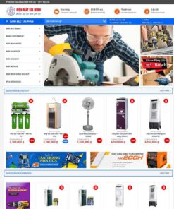Giao Diện Website Điện Máy 06
