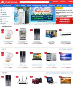 Giao Diện Website Điện Máy 07
