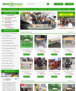 Giao Diện Website Bán Nội Thất, Đồ Cũ