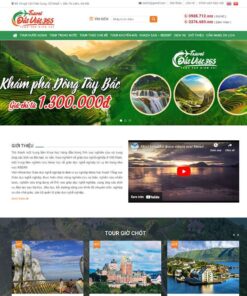 Giao Diện Website Du Lịch 13