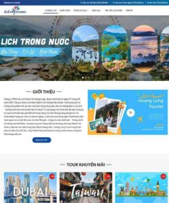 Giao Diện Website Du Lịch 16