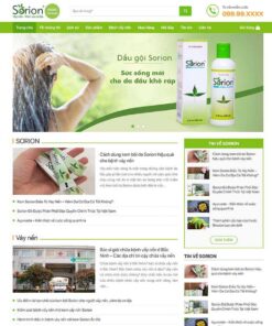 Giao Diện Website Bán Dược Phẩm 04