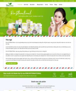 Giao Diện Website Bán Dược Phẩm 5