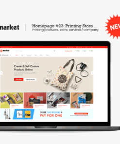 eMarket – Multi Vendor MarketPlace Elementor WordPress Theme (23+ Homepages & 3 Mobile Layouts)