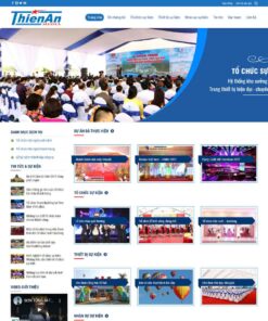 Giao Diện Website Công Ty Tổ Chức Sự Kiện 02