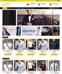 Giao Diện Website Shop Thời Trang Nam