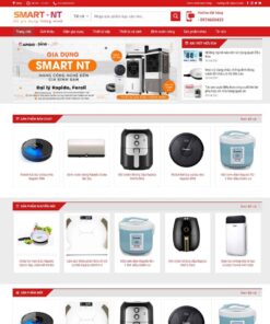 Giao Diện Website Bán Thiết Bị Gia Dụng, Đồ Điện