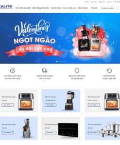 Giao Diện Website Bán Thiết Bị Gia Dụng 02